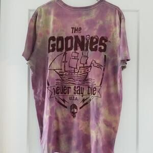 The Goonies x Universal Studios - Never Say Die - Tie-Dyed Purple T-Shirt - XL